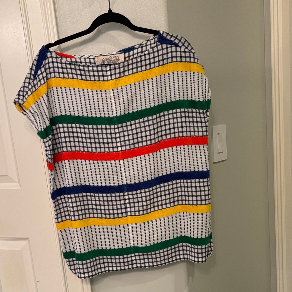 Ace & Jig Multicolor Striped tunic in cruise pattern